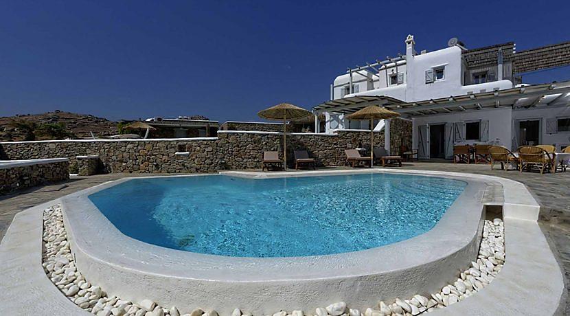 Mykonos - Kalafatis - Villa avec piscine et vue sur la mer